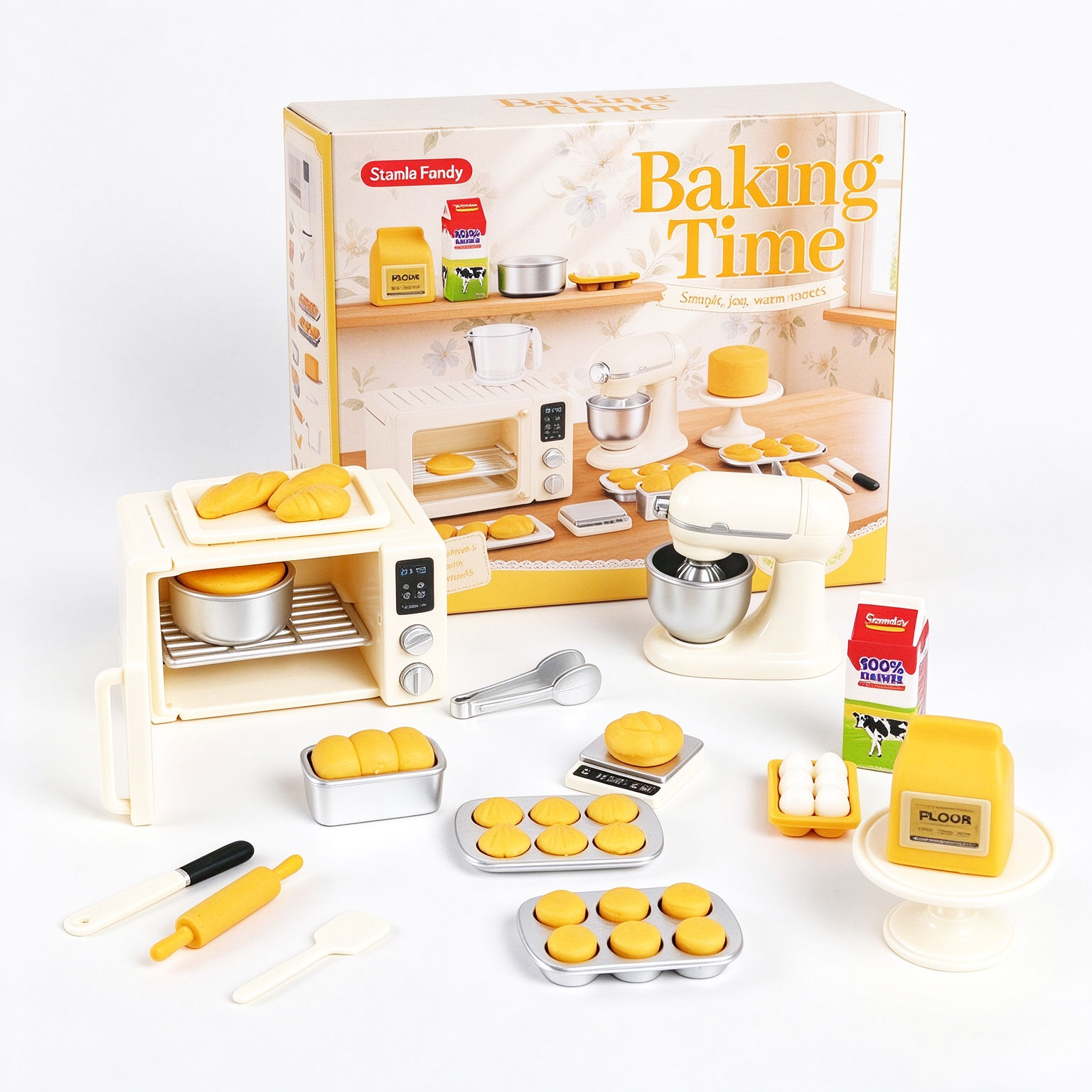 Blender - Mini Baking Pretend Play Set, Dollhouse