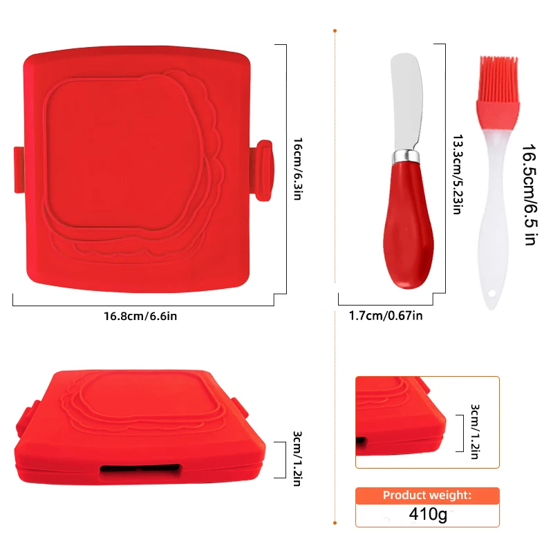 3pack Food Grade Sandwich Toas - Toaster review and price