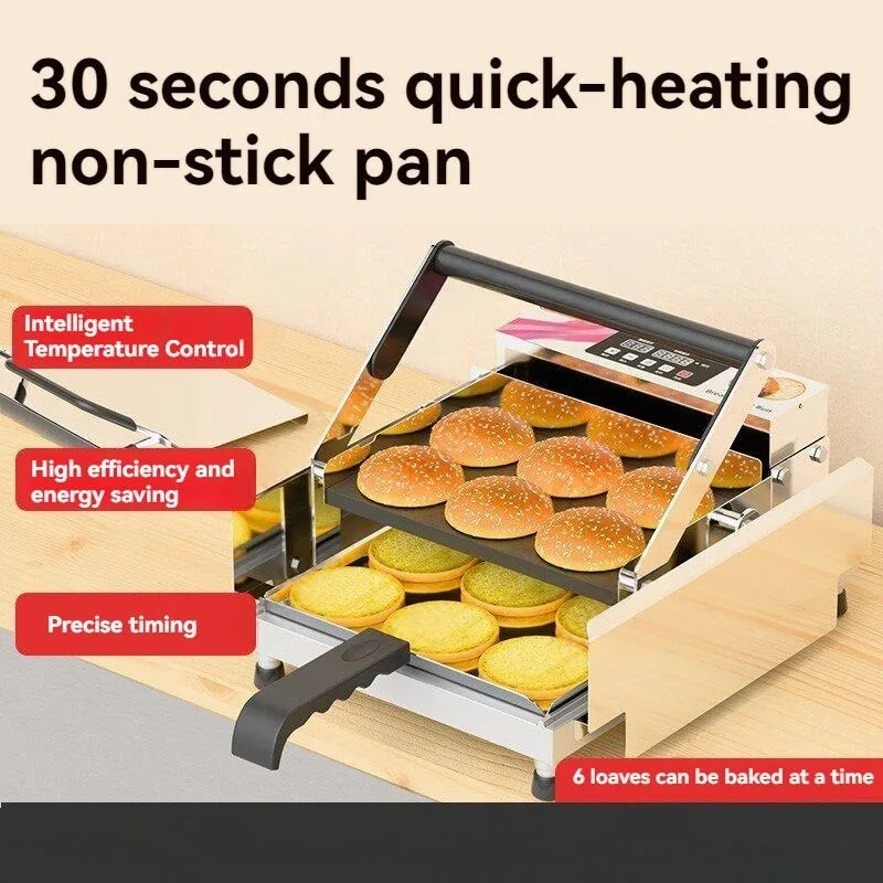 Commercial Double-layer Automa - Toaster review and price
