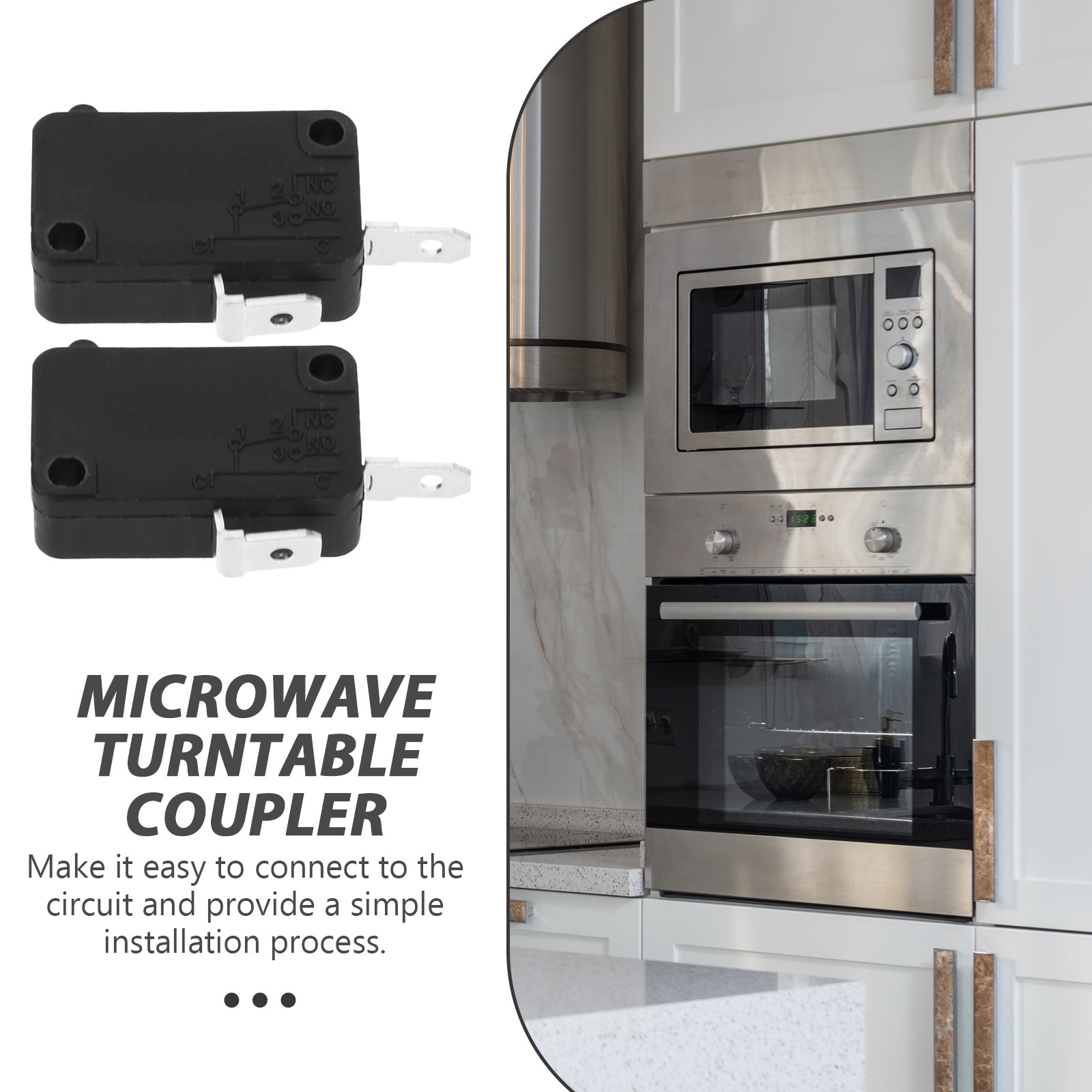 2Pcs Micro Switch Normally Ope - Microwave Oven review and price
