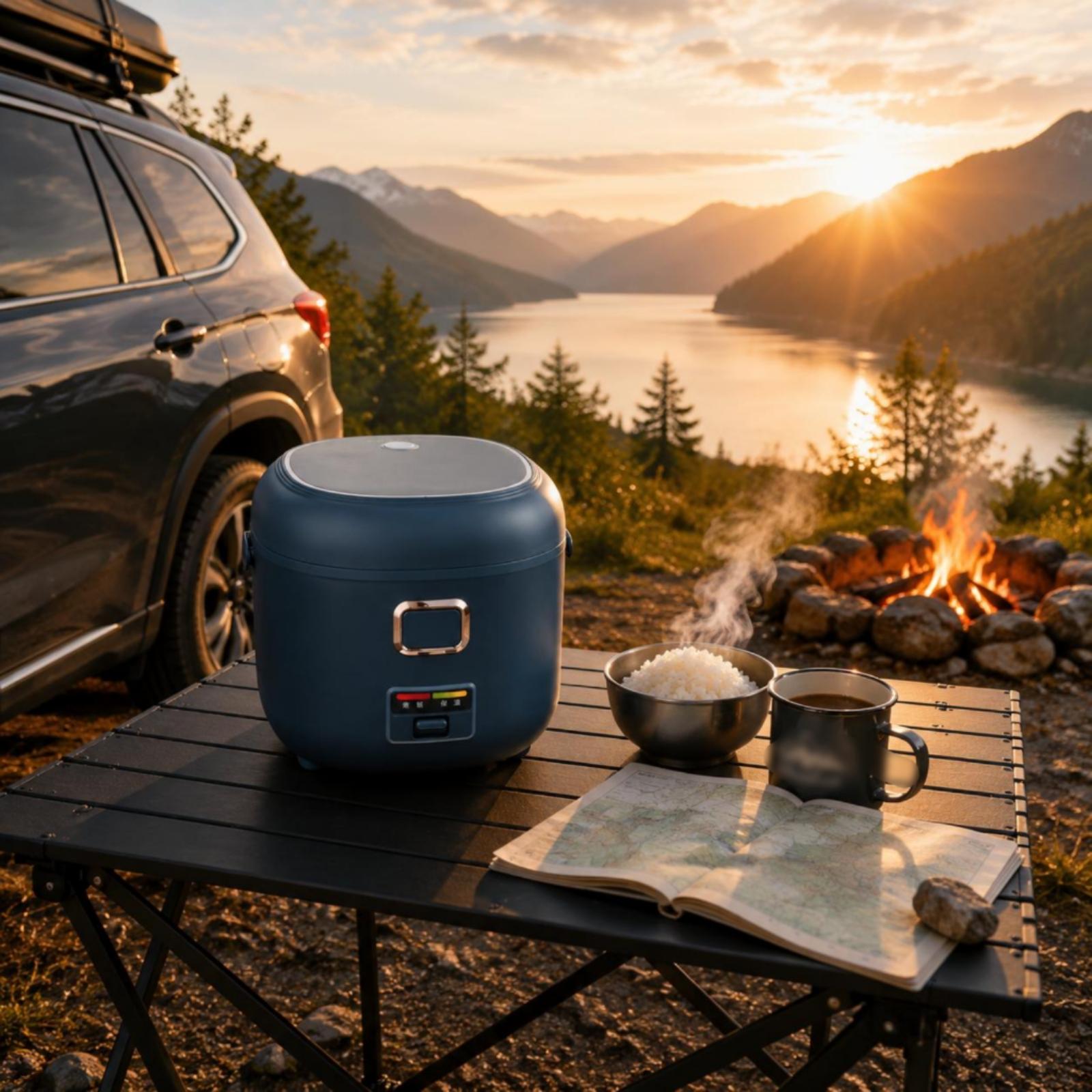 Portable Rice Cooker Road Trip - Rice Cooker review and price