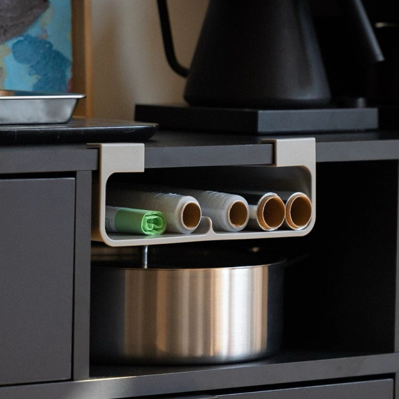 Wall Mounted Cling Film Storag - Kitchen Appliances Cabinet review and price