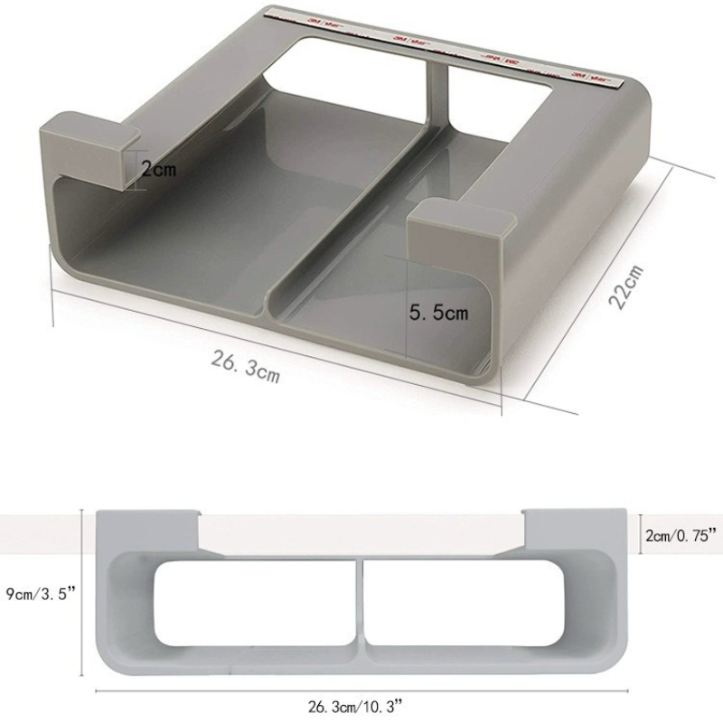 Wall Mounted Cling Film Storag - Kitchen Appliances Cabinet review and price