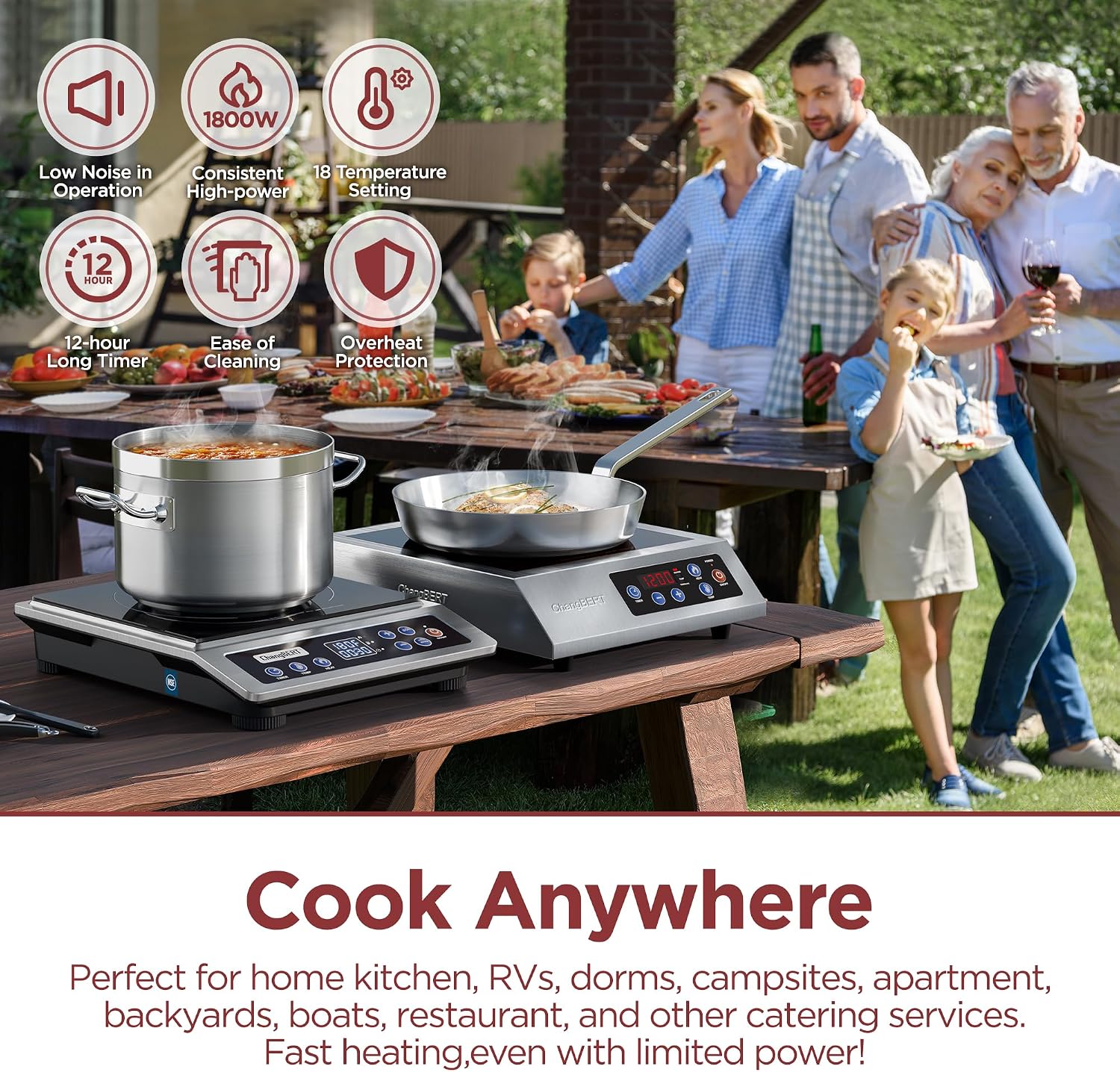 Portable Induction Cooktop Enh - Induction Cooktop Portable review and price